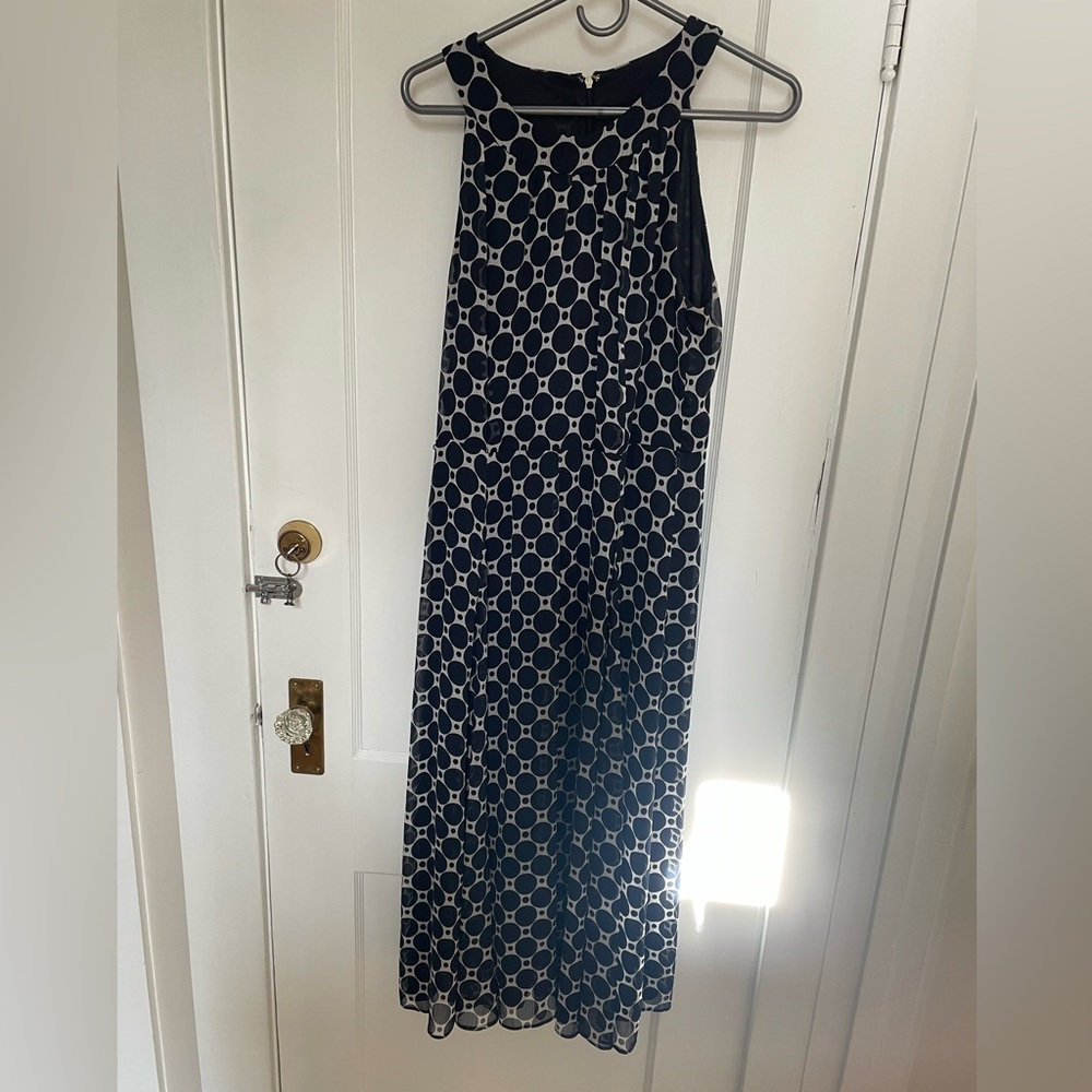 Tommy Hilfiger Navy Blue Midi Dress
